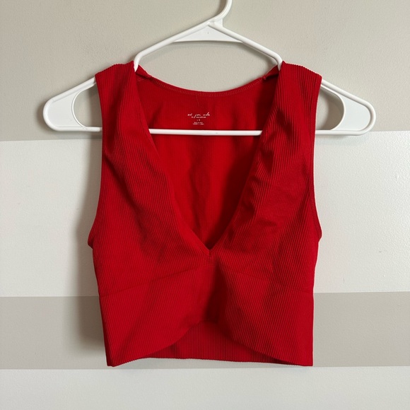 Urban Outfitters out from under Josie Ribbed Sleeveless Crop Top - Picture 2 of 3